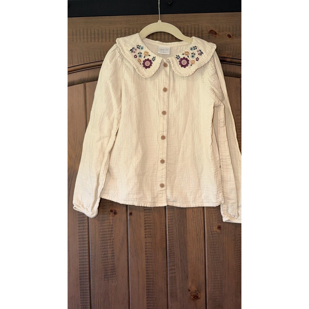 Little Co Collared Top - Picture 1 of 3